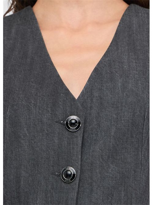 Gilet in denim LIU JO | UF5226D0266/87457